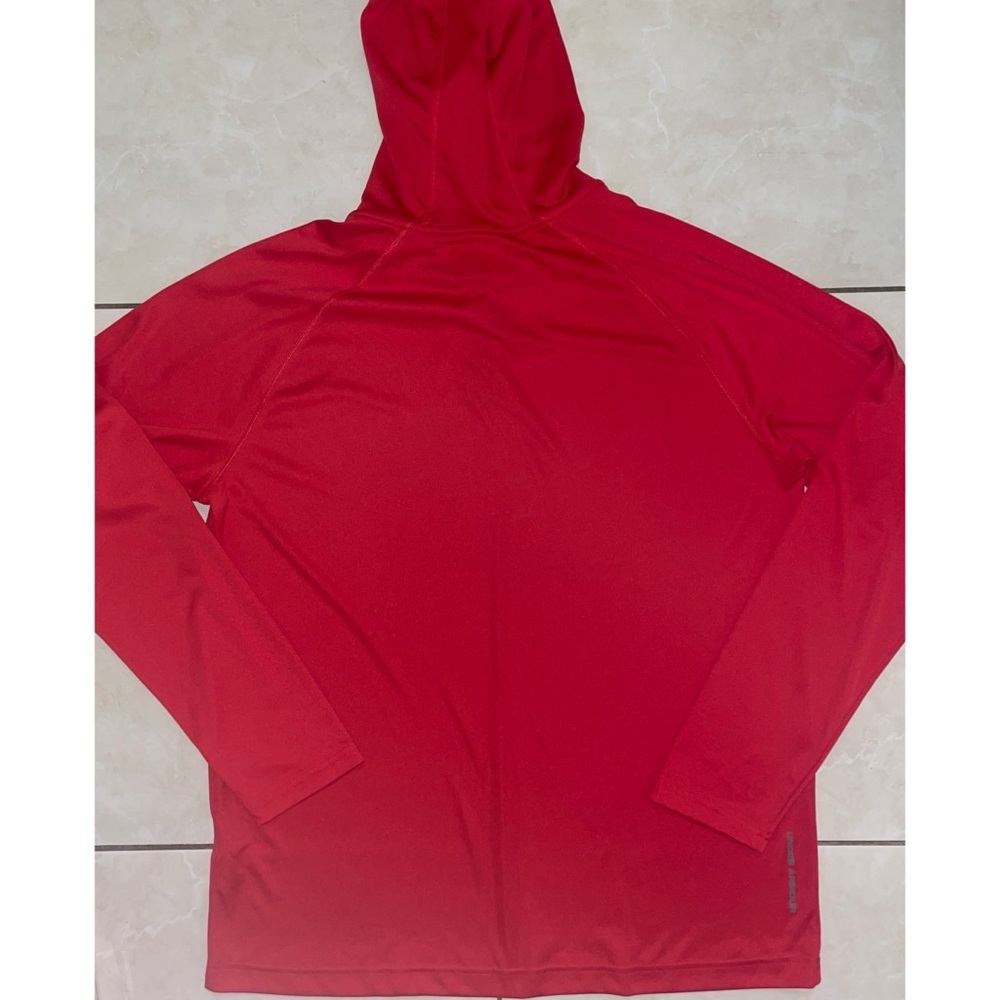 Red Under Armour Long Sleeve Hoodie - Picture 9 of 10